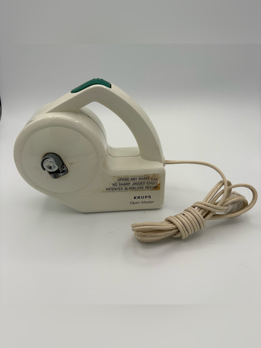 Krups Open Master Model 404 Bladeless Clean Edge Handheld Electric Can Opener